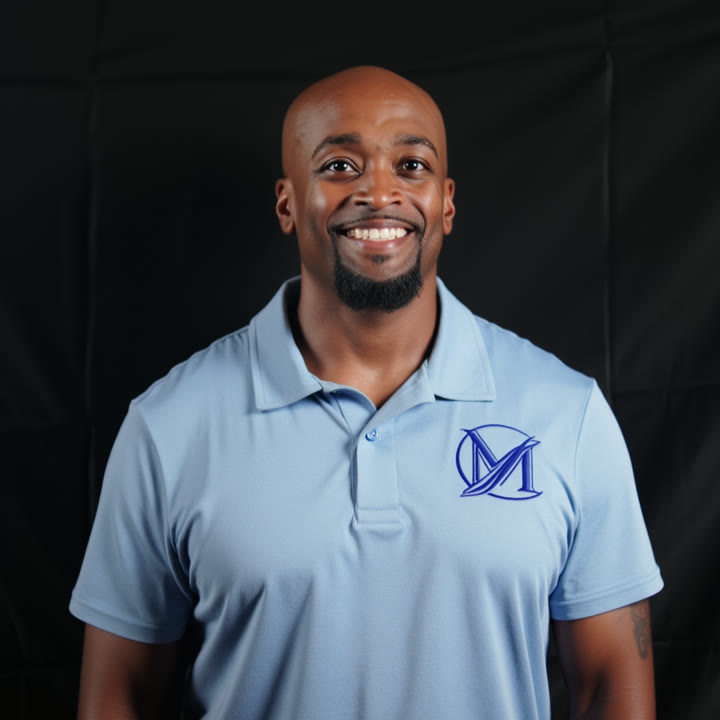 AI image of Daniel Booker, brand polo